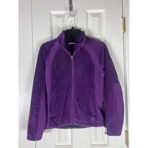 REI Womens Purple Fleece Jacket Size XS